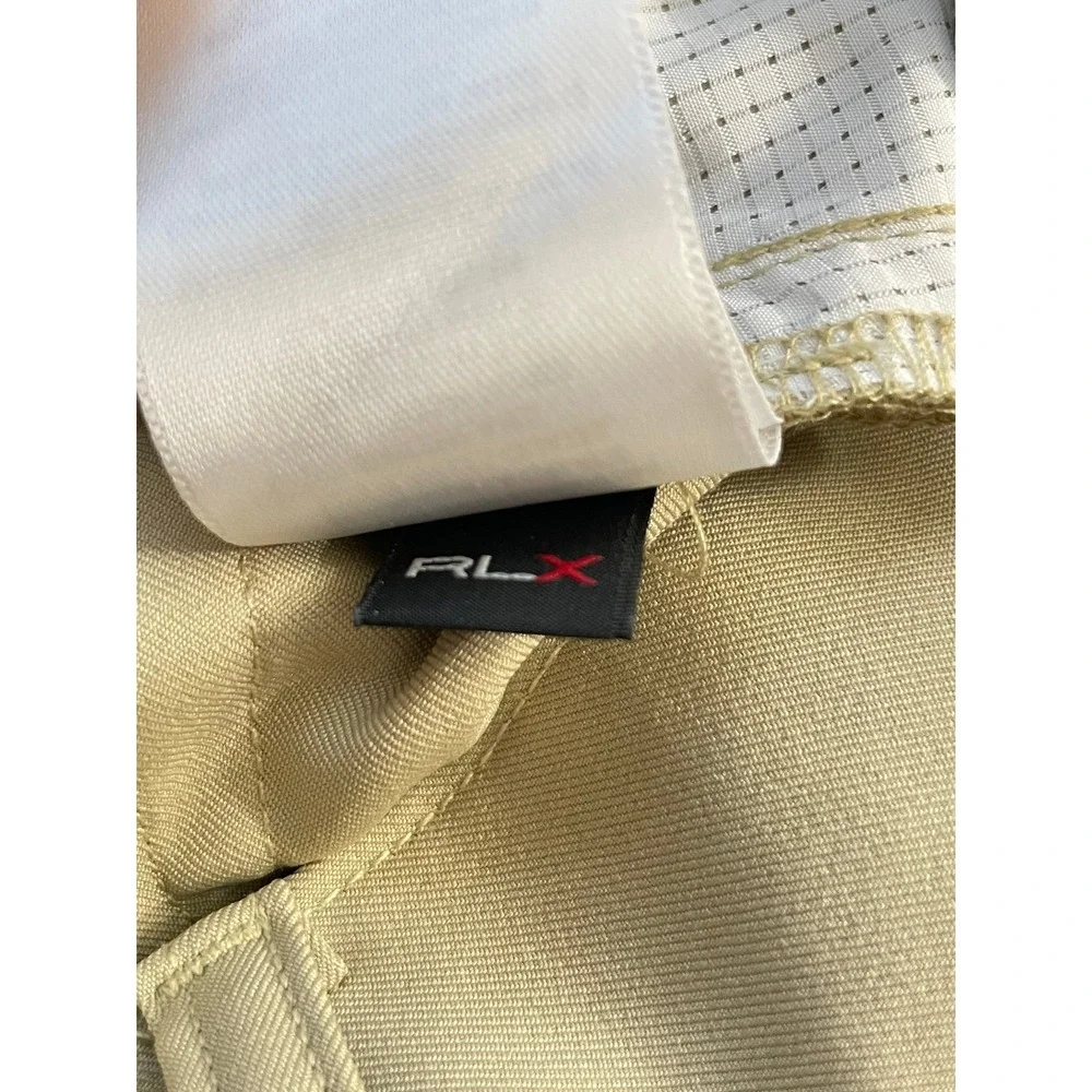 RLX Ralph Lauren Mens Active‎ Fit Golf Pants Khaki Tan 36x32 (Act 38x32)